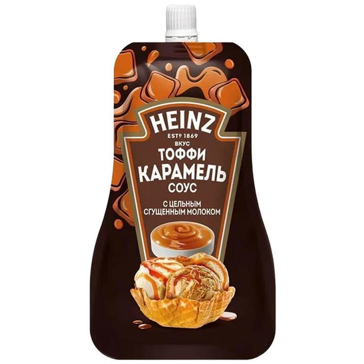 Соус Heinz вкус тоффи карамель 200 гр., дой-пак