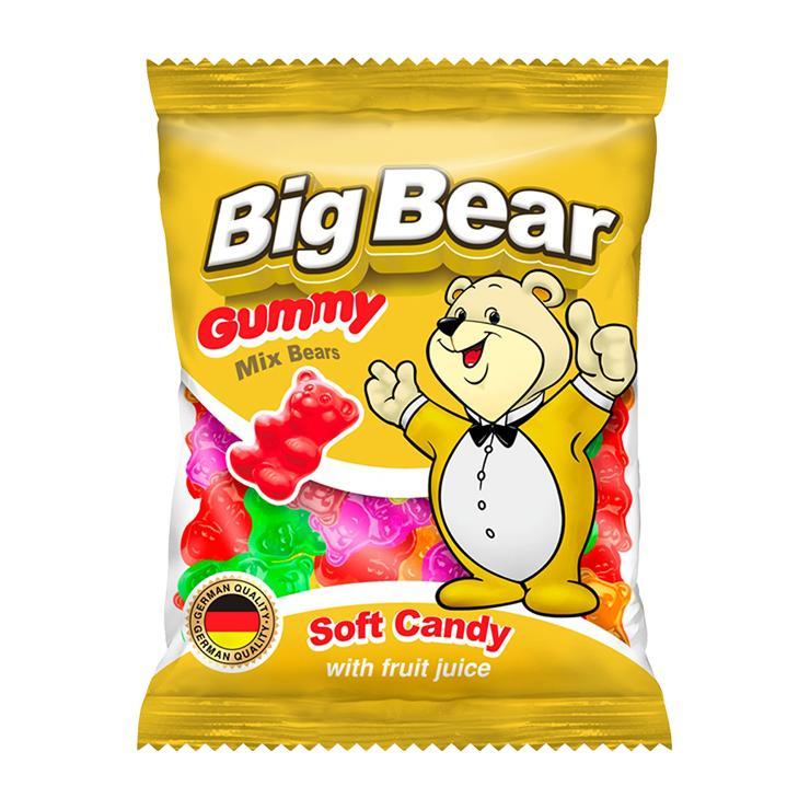 Мармелад жевательный Big Bear Мини Мишки 80 гр., флоу-пак