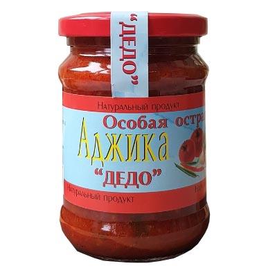 Аджика Дедо Особо острая 250 гр., стекло