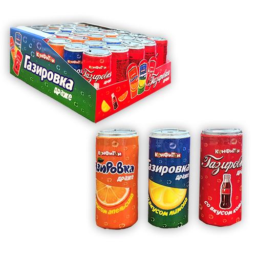 Драже Конфитой Газировка 7 гр., пластик