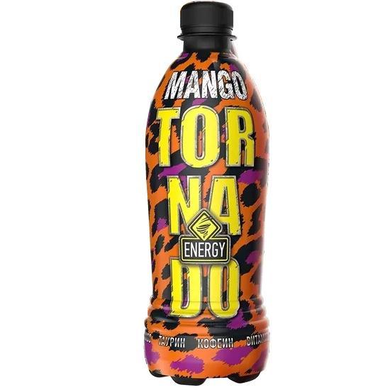 Напиток энергетический Тornado Energy Mango 473 мл., ПЭТ