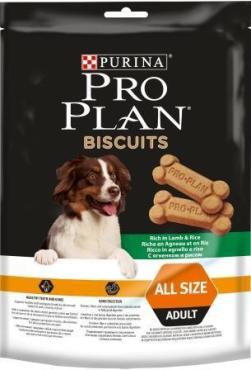 Лакомство для собак, с ягненком и рисом, Purina Pro Plan Biscuits, 175 гр., пластиковый пакет