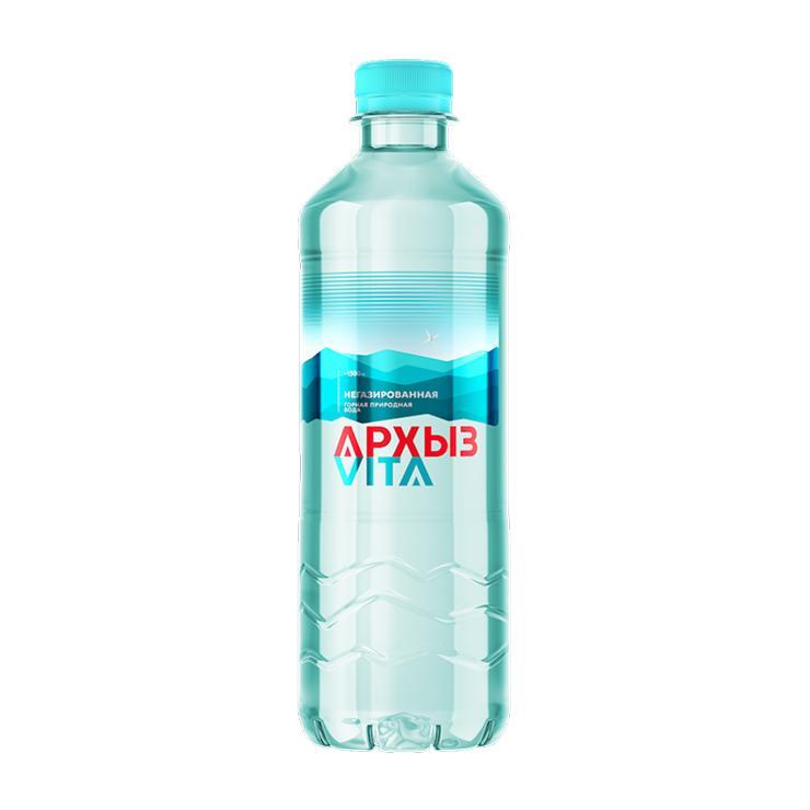Вода негазированная Архыз питьевая 500 мл., ПЭТ