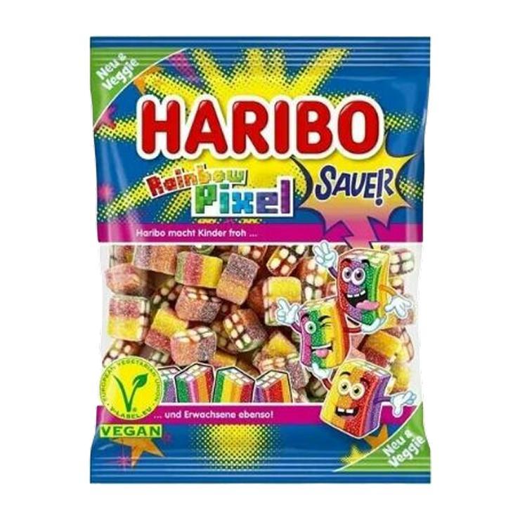 Мармелад Haribo Rainbow Pixel Sauer 160 гр., флоу-пак