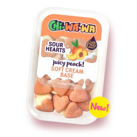 Мармелад Chi-Wa-Wa Jelly Minibox Peach Sour 250 гр., ПЭТ