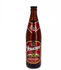 Пиво Бочкари Чешское светлое 4,7% 500 мл., стекло