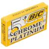 Лезвия для бритвенного станка Bic Chrome Platinum Double Edge 5 шт.