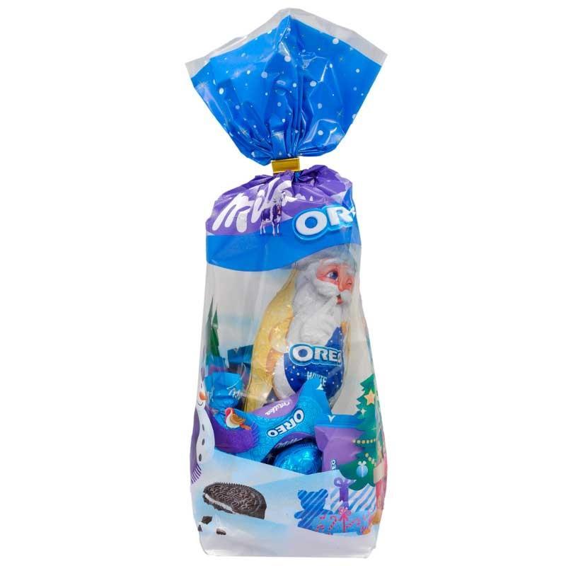 Набор Milka Xmas Новогодний микс Oreo импорт 224 гр., пакет