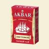 Чай Akbar черный байховый листовой, 90 гр., картон