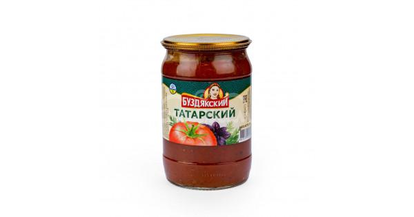 Кетчуп Буздякский Татарский, 350 гр., стекло