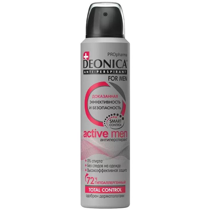 Дезодорант для тела Deonica for men Active Start спрей антиперспирант 150 мл., флакон