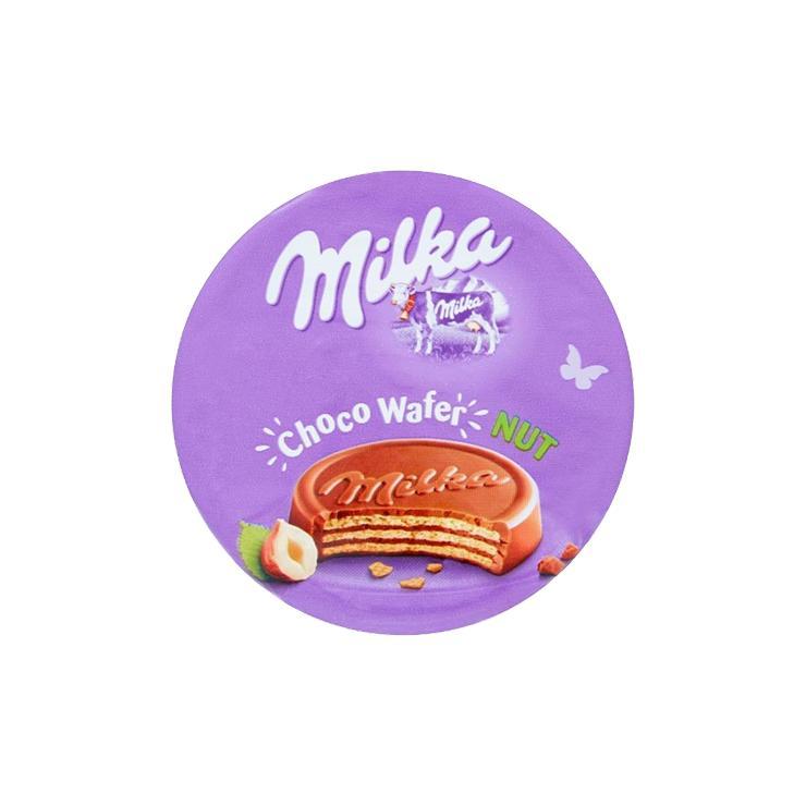 Вафли Milka choko wafer nut 30 гр., обертка