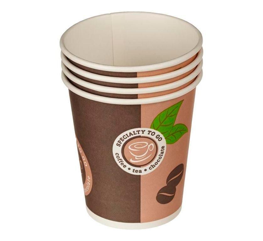 Стакан бумажный 180мл 50 шт