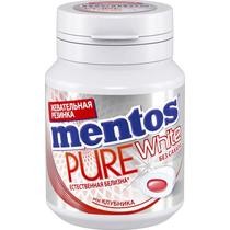 Жевательная резинка Mentos Pure White Вкус клубника 54 гр., ПЭТ