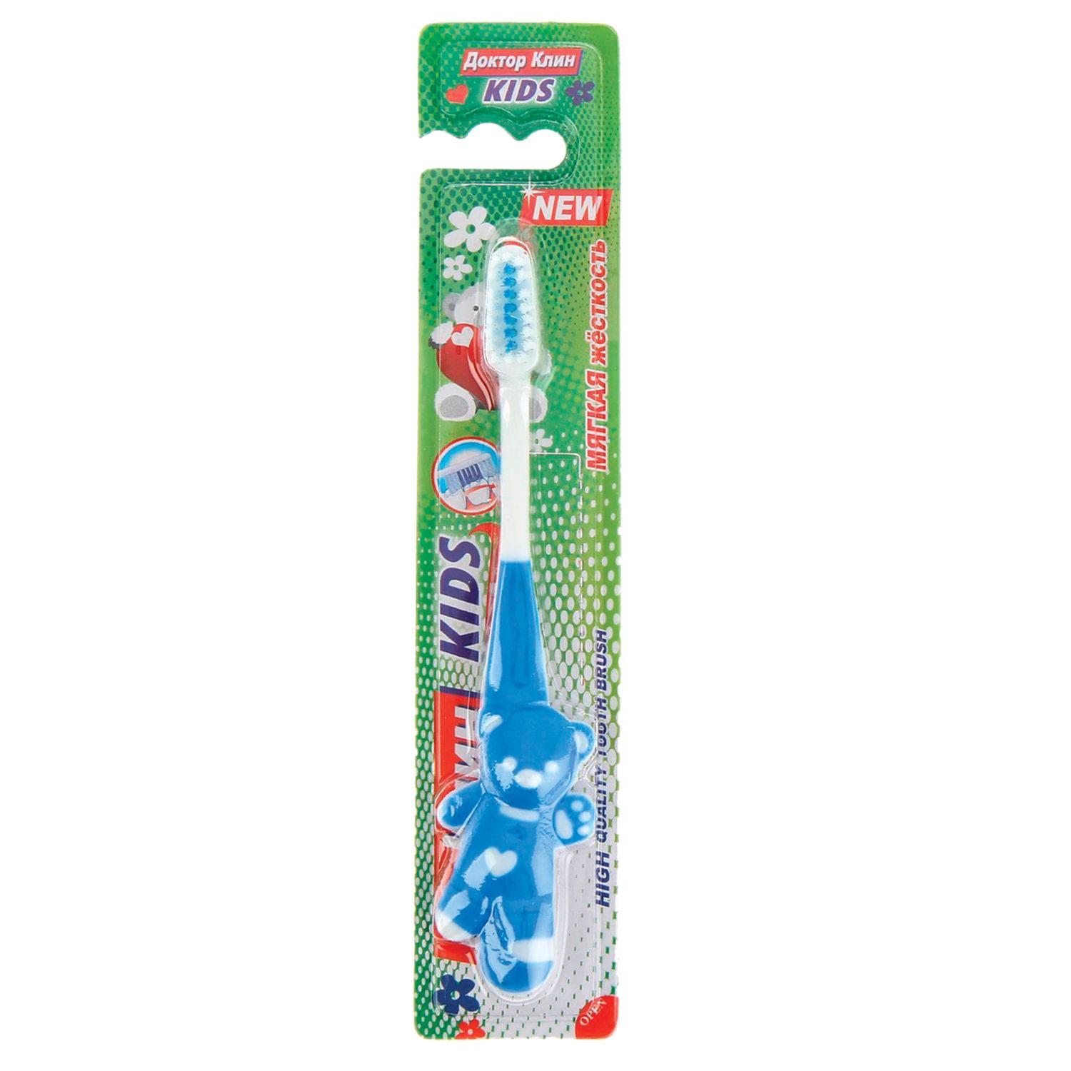 Зубная щетка Dr.Clean Kids Детская для 2-4 лет мягкая