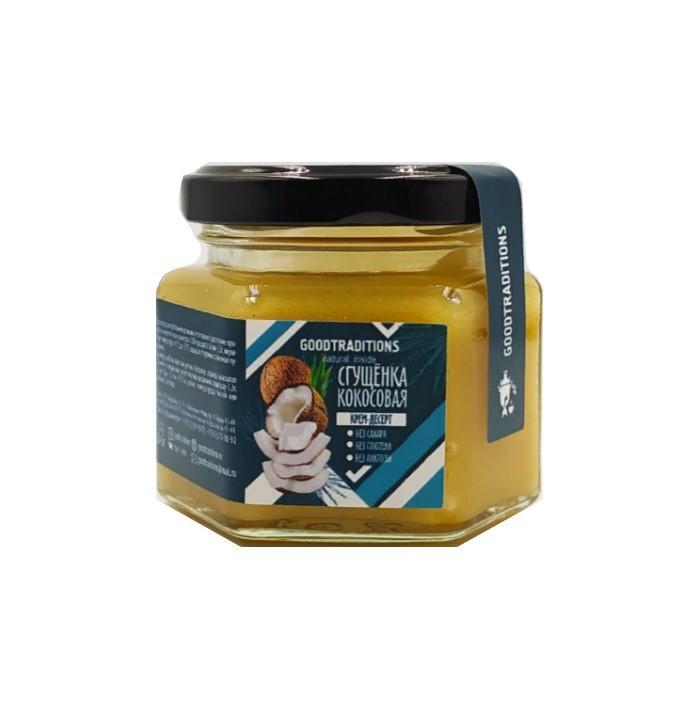 Сгущенка GOODTRADITIONS кокосовая 120 гр., стекло
