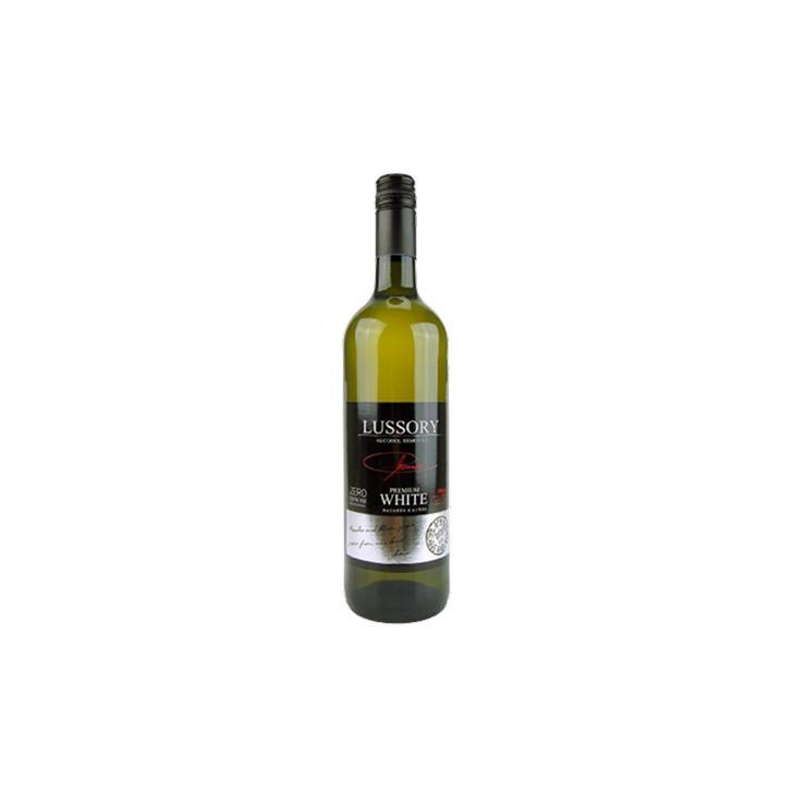 Вино LUSSORY premium white macabeo airen белое безалкогольное 750 мл., стекло