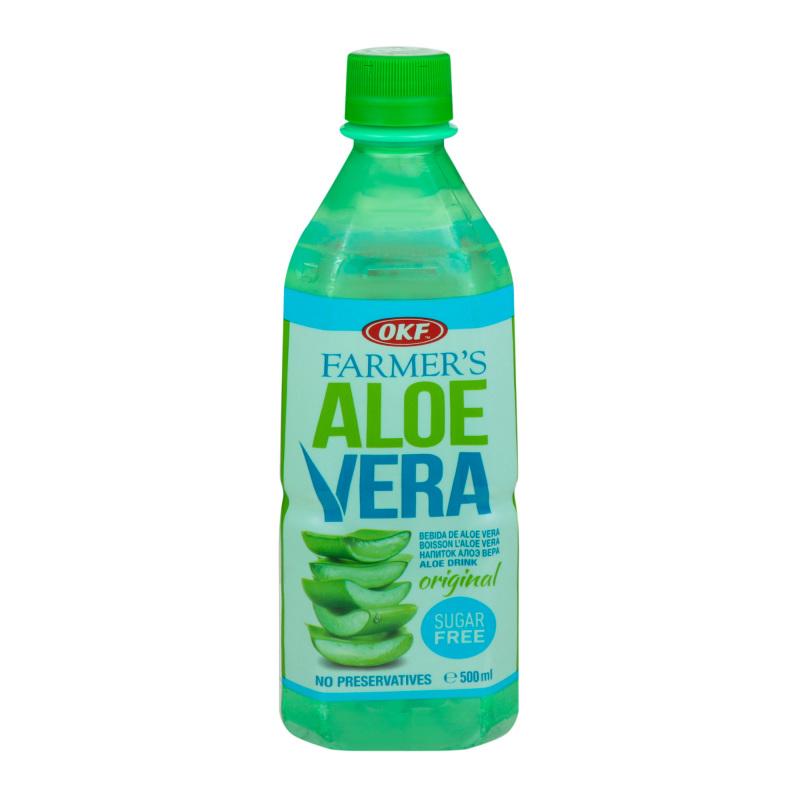 Напиток OKF Farmers Aloe 500 мл., ПЭТ