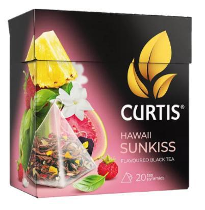 Чай черный Curtis Hawaii Sunkiss в пирамидках 1,7 гр. х 20 шт., картон