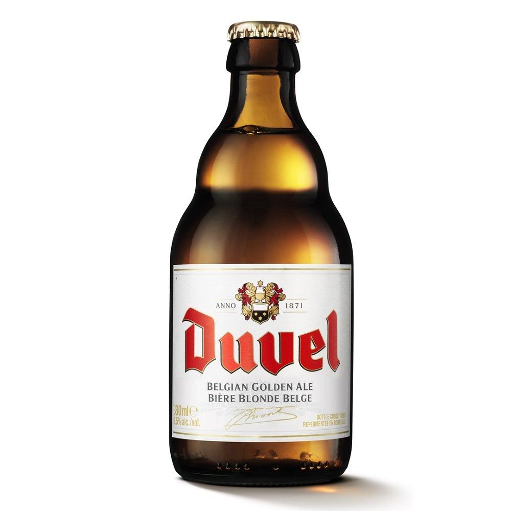 Пиво Duvel светлое пастеризованное фильтрованное 8,5% 330 мл., стекло
