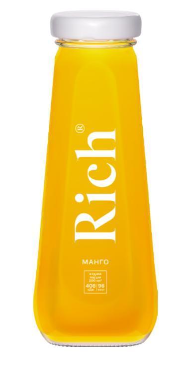 Нектар Rich манго 200 мл., стекло
