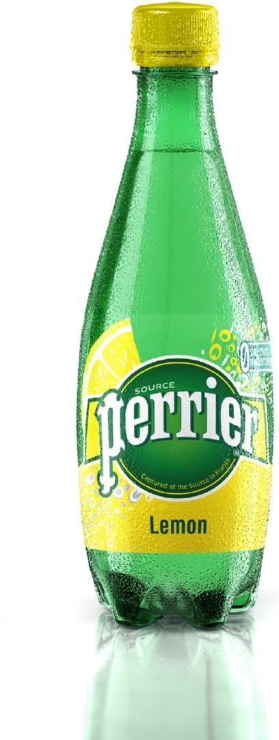 Вода газированная Perrier лимон 500 мл., ПЭТ