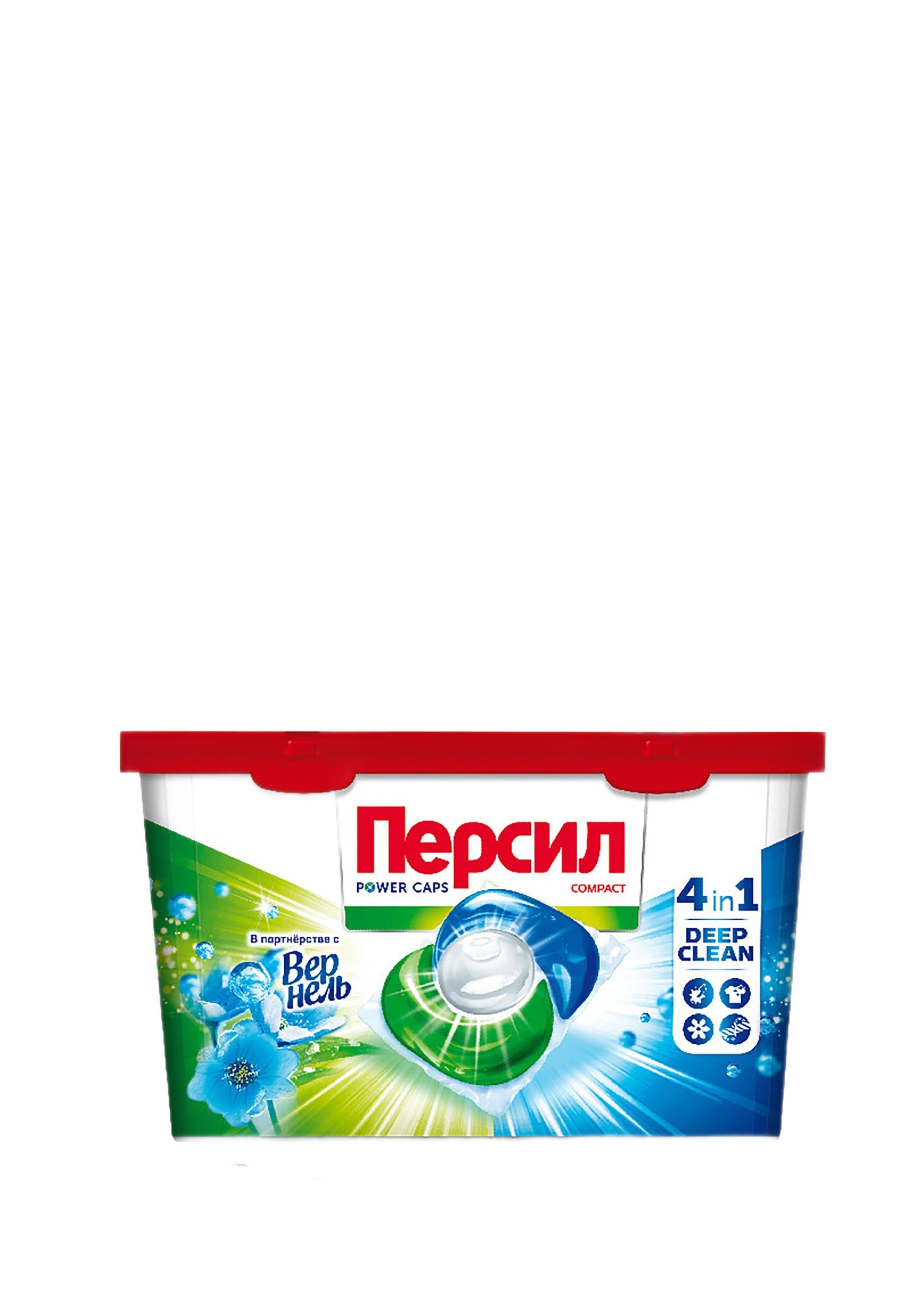 Капсулы для стирки Persil для белого 14 шт., пластик