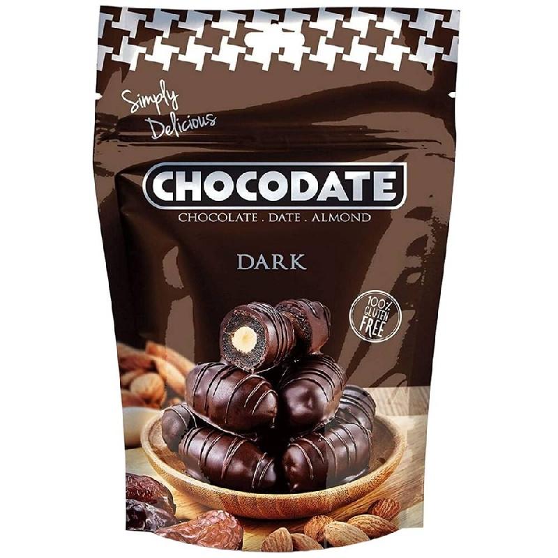 Конфеты Chocodate EXTRA DARK темный шоколад 100 гр., дой-пак