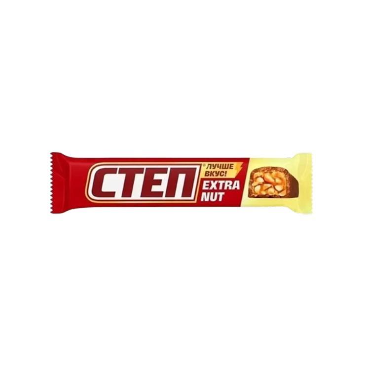 Батончик шоколадный Степ Extra Nut 47 гр., флоу-пак