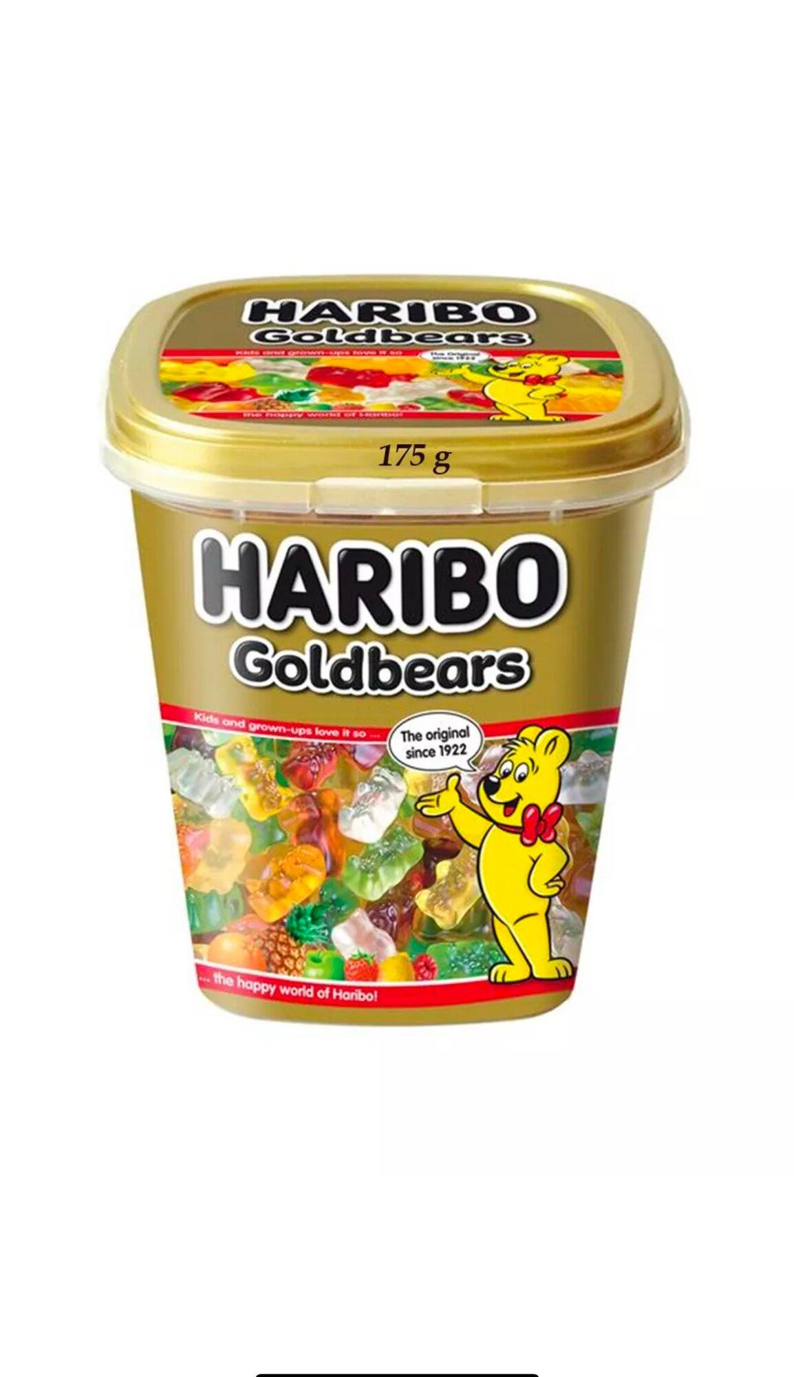 Мармелад Haribo жевательный мишки 150 гр., банка
