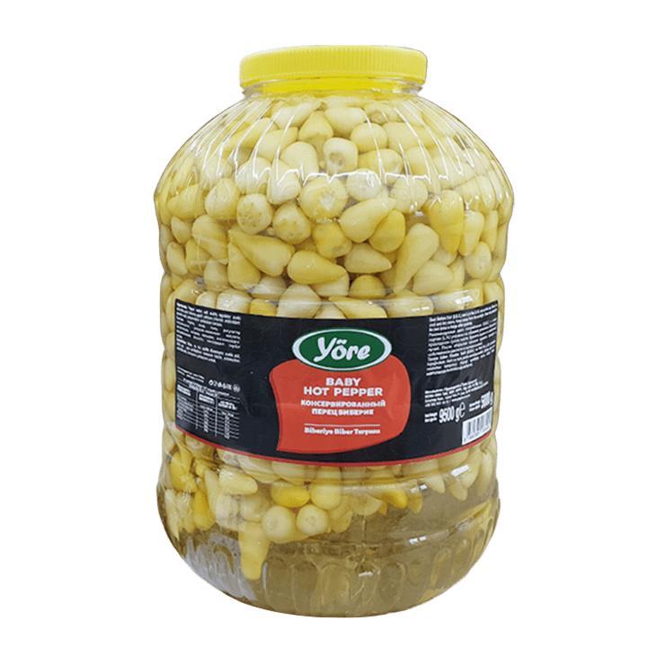 Перец Yore маринованный 9,5 кг., ПЭТ