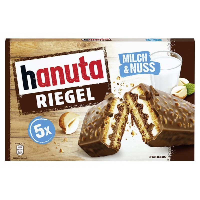 Вафли Hanuta Riegel 172,5 гр., картон