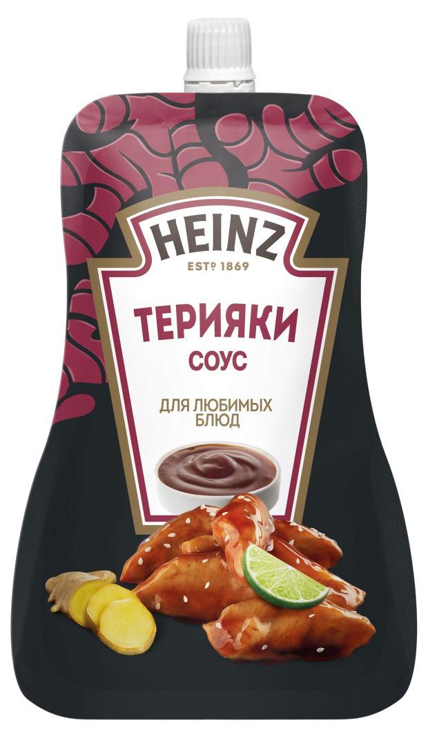 Соус Heinz терияки 200 гр., дой-пак