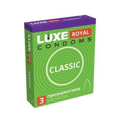 Презервативы Luxe Big Box Классик 3 шт., картон
