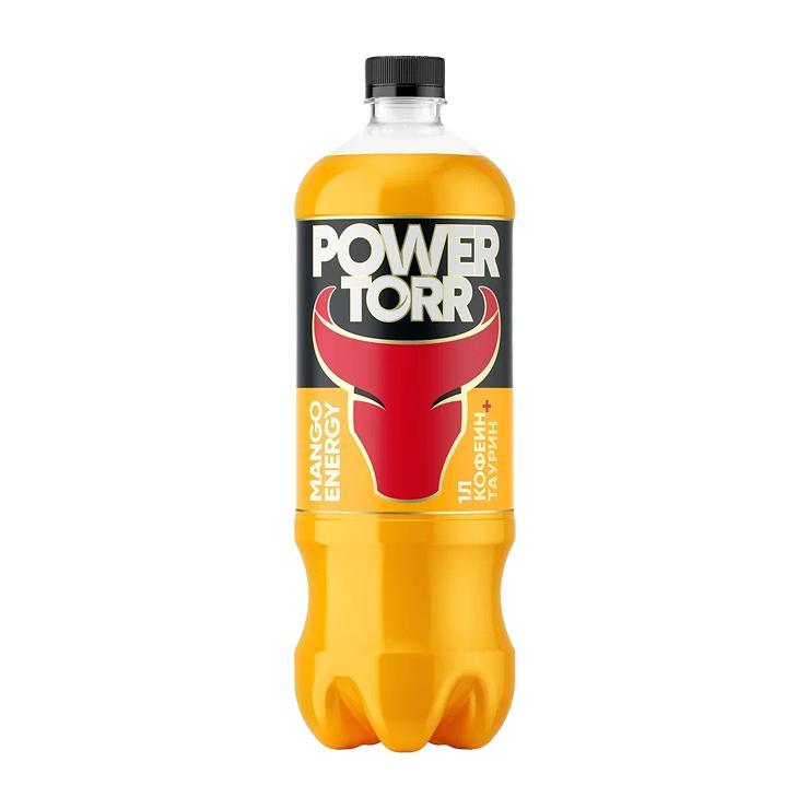Напиток энергетический Power Torr манго газированный 1 л., ПЭТ