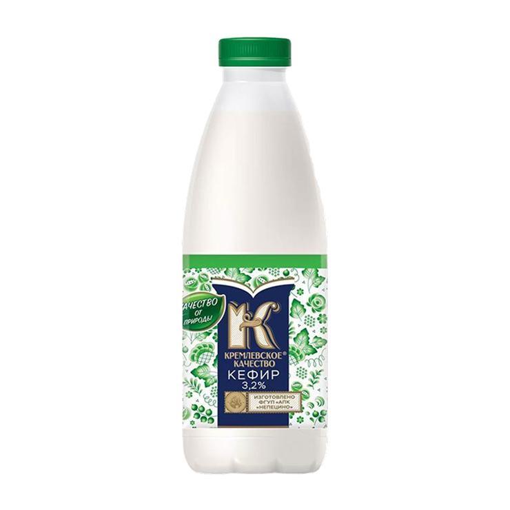 Кефир Кремлевское качество 3,2% 930 мл., ПЭТ