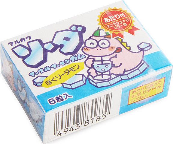 Жевательная резинка Marukawa со вкусом содовой 11 гр., картон