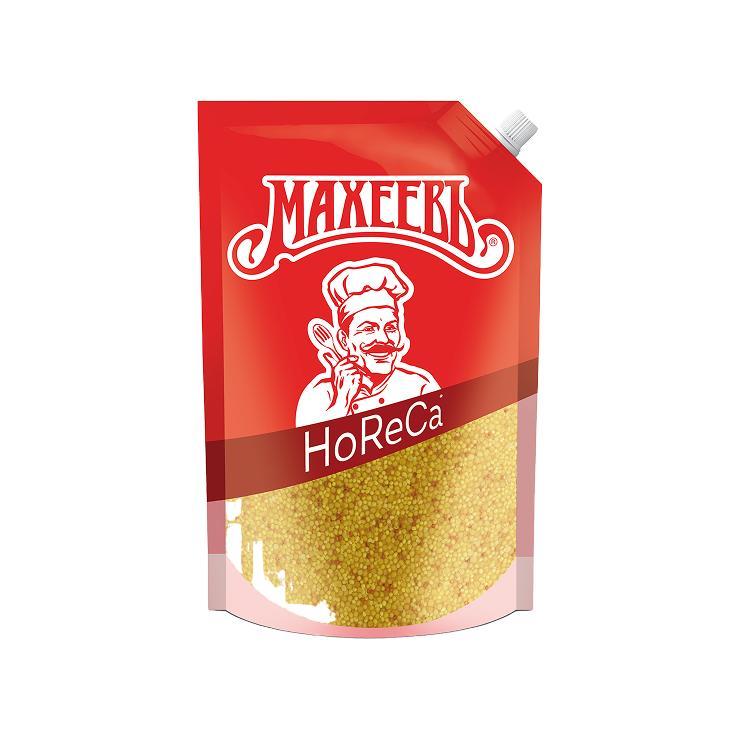 Горчица Махеевъ зернистая 1 кг., дой-пак