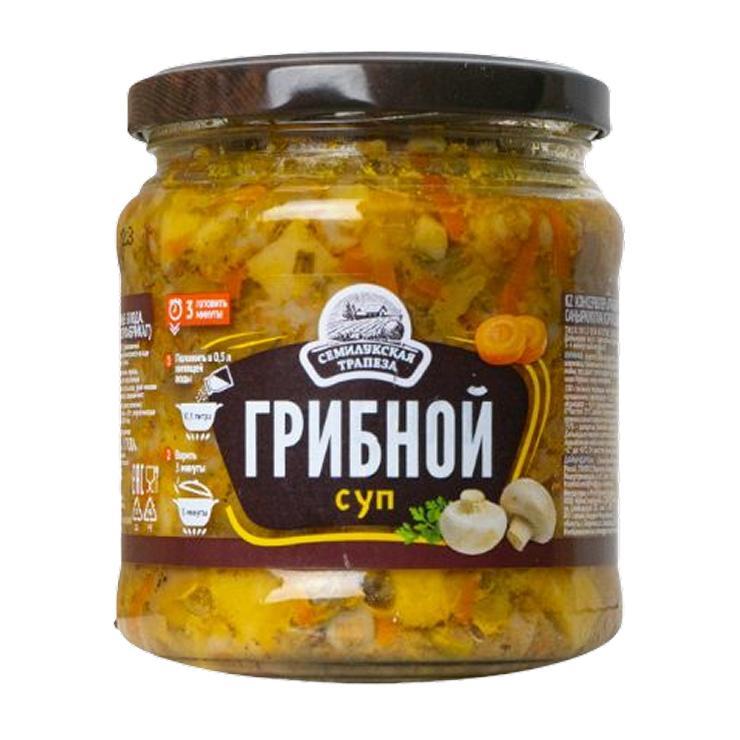 Суп Семилукская трапеза грибной 470 гр., стекло
