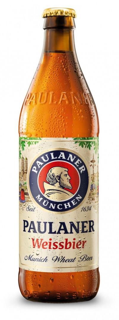 Пиво Paulaner Hefe-Weissbier светлое 5,5% 500 мл., стекло