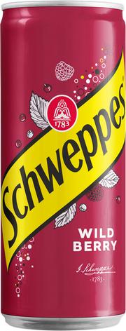 Напиток газированный Schweppes Wild Berry 330 мл., жб