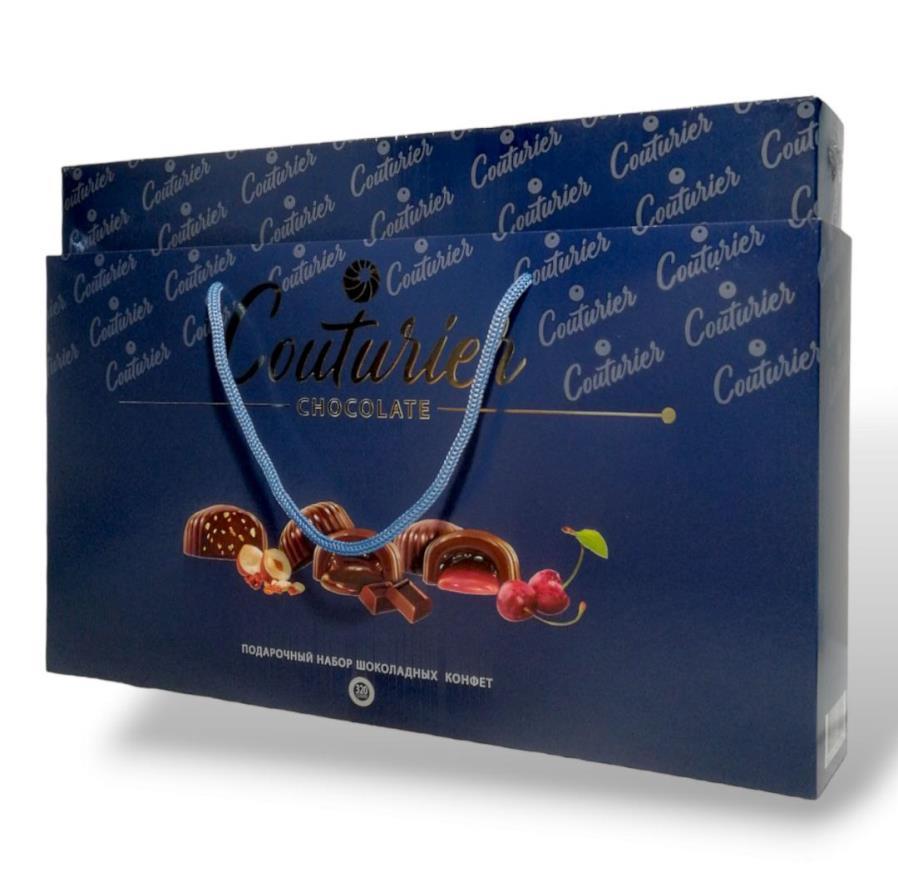 Конфеты Couturier Ассорти 320 гр., картон