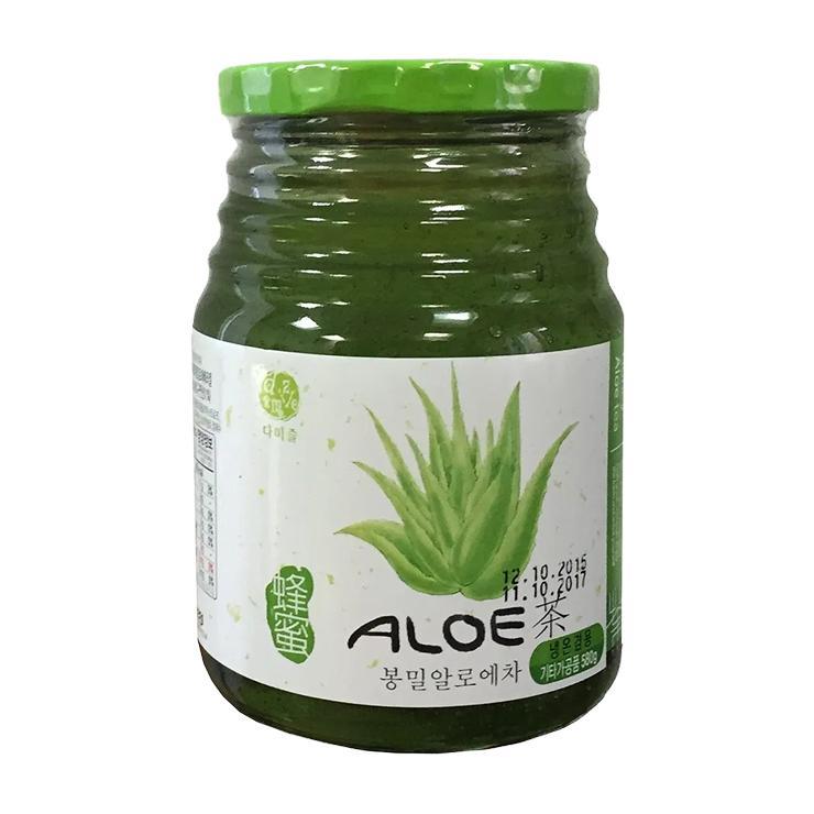 Джем Honey Aloe Tea алоэ с медом 580 гр., стекло