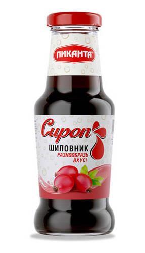 Сироп Пиканта шиповник 300 гр., стекло