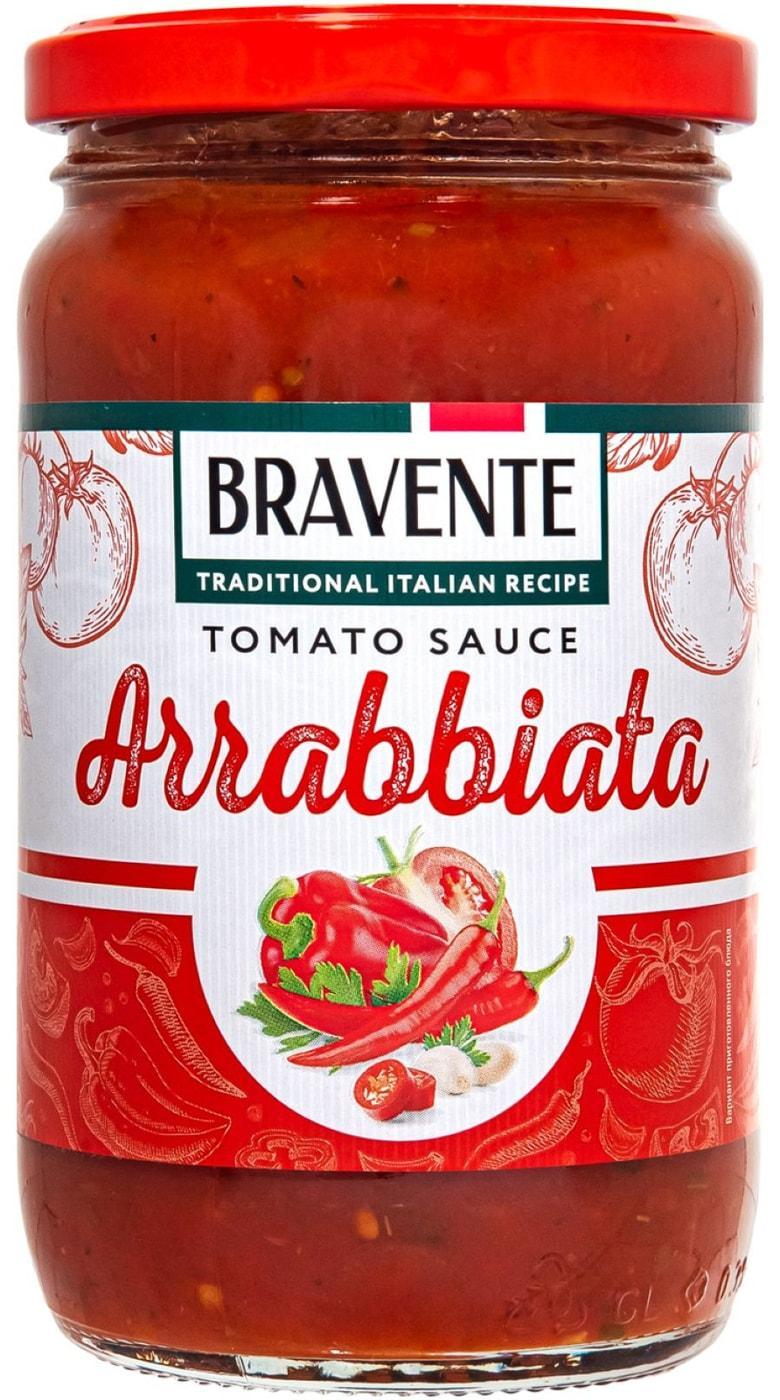 Соус Bravente Arrabiata томатный 360 гр., стекло