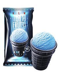 Мороженое Поспел с ароматом тутти-фрутти черный стаканчик 12% 70 гр., флоу-пак