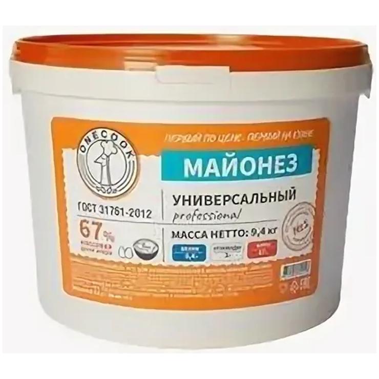 Майонез ONECOOK 67% 10 л., ведро