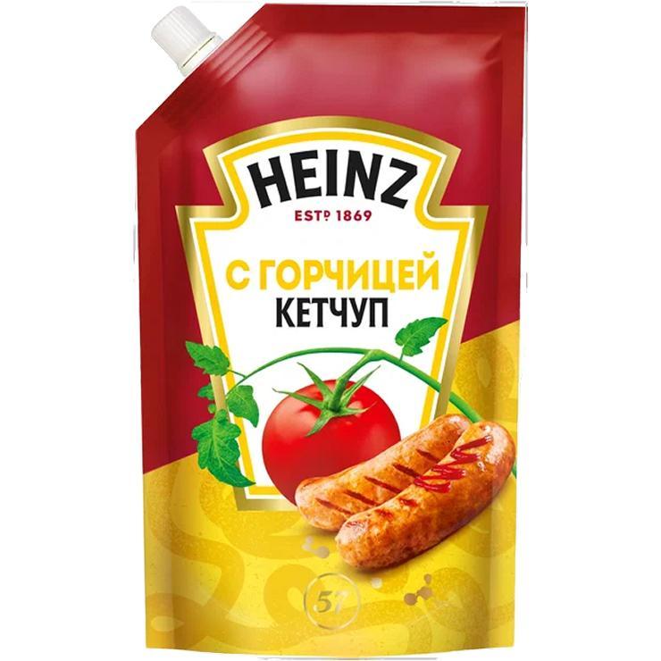 Кетчуп Heinz c горчицей 320 гр., дой-пак