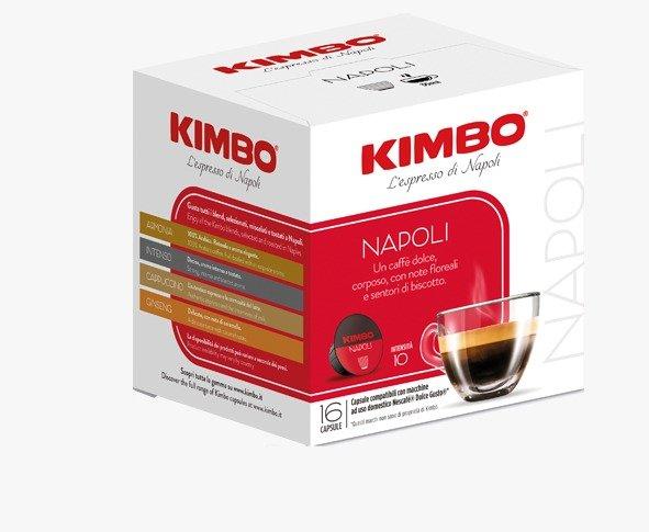 Кофе в капсулах Kimbo Napoli, 120 гр., картонная коробка
