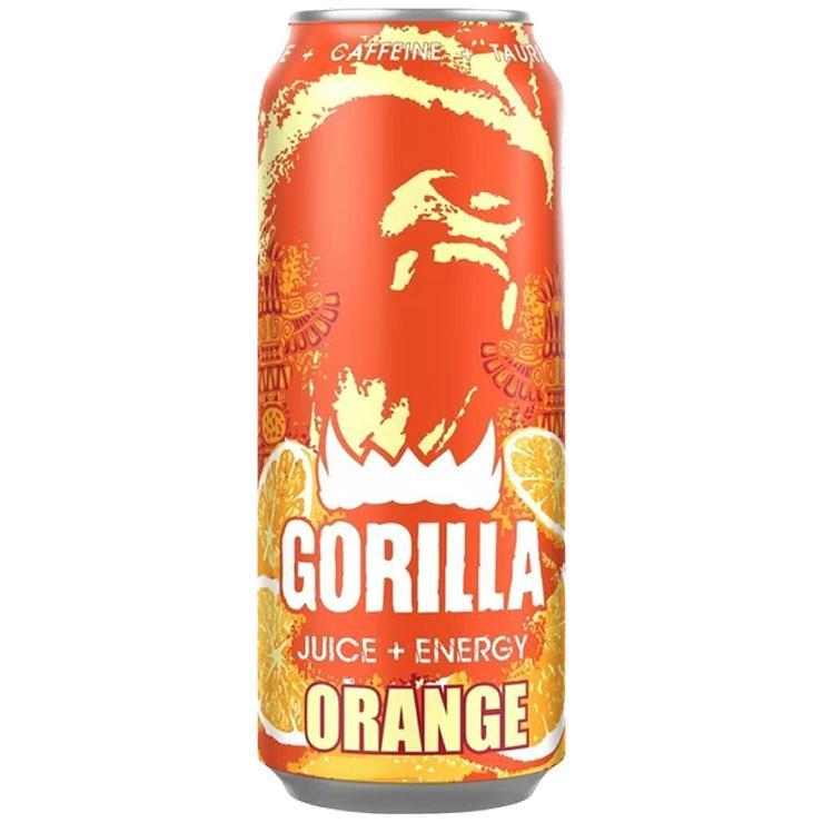 Напиток энергетический Gorilla апельсин 450 мл., ж/б